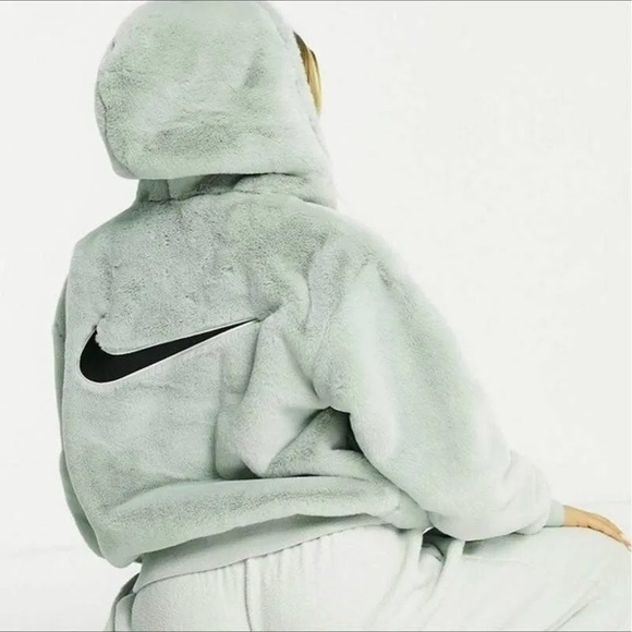 Nike Jackets & Coats Nike Sportswear Essentials Womens Faux Fur